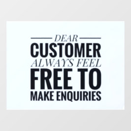 simple and beautiful fensteraufkleber