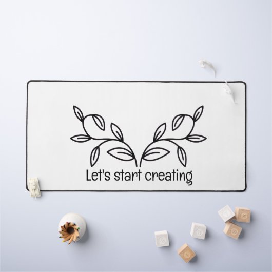 Simple and calm design desk mat schreibtischunterlage (Kindertisch)