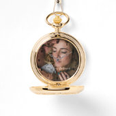 Simple and Elegant Love You Forever Photo Armbanduhr (Vorderseite)