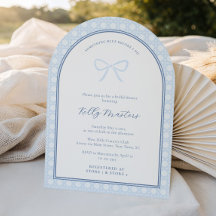 Simple Arch Something Blue Bow Polterabend