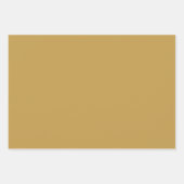 Simple Aztec Gold Geschenkpapier Set (Vorderseite)