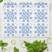 Simple Azulejo Geschirrtuch (Gefaltet)