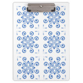 Simple Azulejo Klemmbrett (Vorderseite)