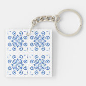 Simple Azulejo Schlüsselanhänger (Rückseite)
