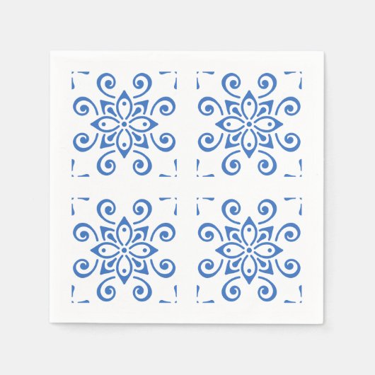 Simple Azulejo Serviette (Vorderseite)