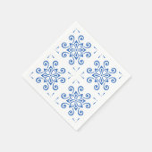 Simple Azulejo Serviette (Ecke)