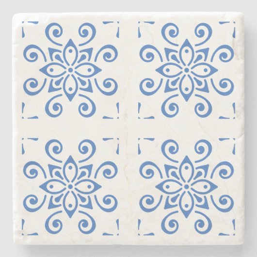 Simple Azulejo Untersetzer (Vorderseite)