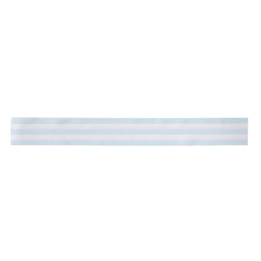 Simple Azure French Stripe Satinband (Vorderseite)