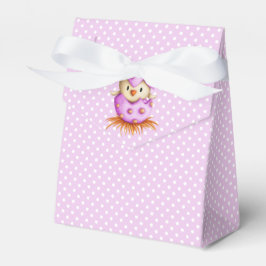 Simple Baby Bird Girly Pink Geschenkschachtel
