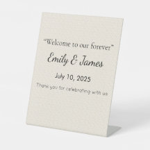 Simple Baby Shower Sign That Guests Loved