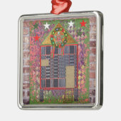 Simple Bahay Kubo Ornament Aus Metall (Links)