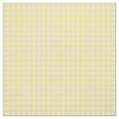 Simple Basic Sunny Yellow Gingham Stoff (Muster)