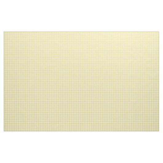 Simple Basic Sunny Yellow Gingham Stoff (Fat Quarter (45,7 x 55,9 cm))