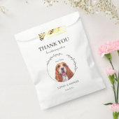 Simple Basset Hound Hochzeit Danke, dass Sie die B Geschenktütchen (Versiegelt)