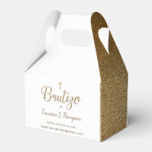 Simple Bautizo Gold White Cross Spanisch Vielen Da