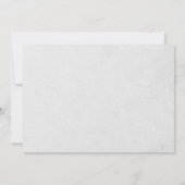 Simple Beach Sand Dollar Silver Brautparty Einladung (Rückseite)