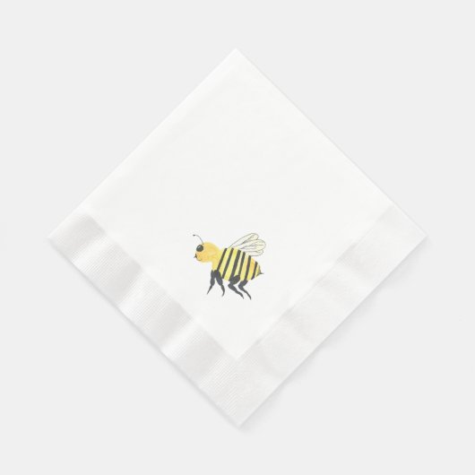 Simple Bee Napkins Serviette (Ecke)