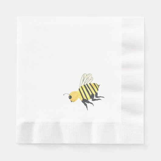 Simple Bee Napkins Serviette (Vorderseite)