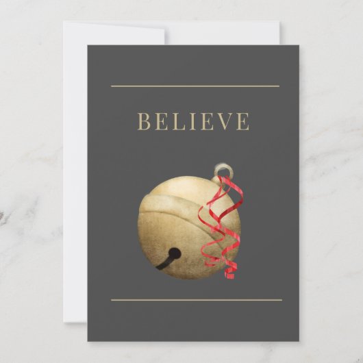 Simple BELIEVE mit Jingle Bell Christmas (Vorderseite)