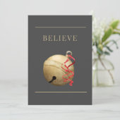 Simple BELIEVE mit Jingle Bell Christmas (Stehend Vorderseite)