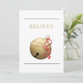 Simple BELIEVE mit Jingle Bell Christmas (Stehend Vorderseite)