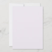 Simple Best Mom Ever Retro Pastel Gift Card Holder Einladung (Rückseite)