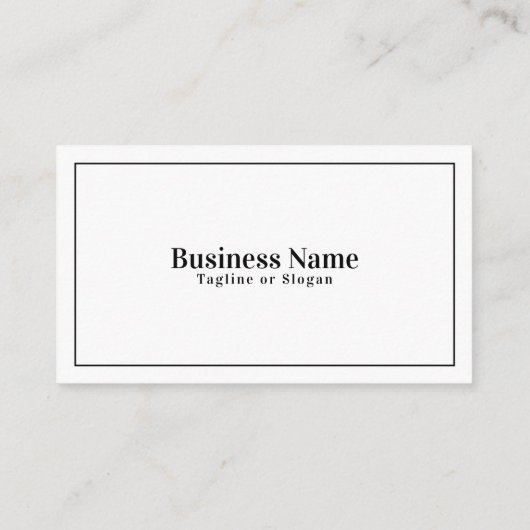 Simple Black and White Squeegee Window Cleaning Visitenkarte (Rückseite)