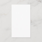 Simple Black and White Wedding RSVP Qr Code  Begleitkarte (Rückseite)