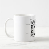 Simple Black Super Vater Tasse (Links)