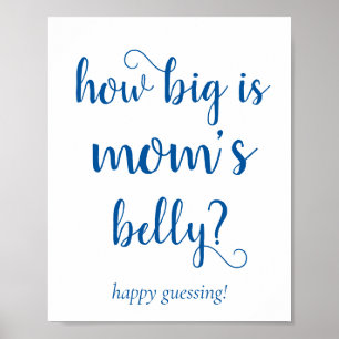 Simple Blue Game Cerulean Wie groß ist Mommy Bly Poster