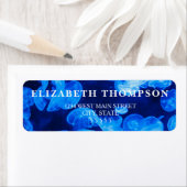 Simple Blue Jellyfish Label (Insitu)