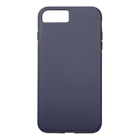 Simple Blue Ombre Schlicht Personalisiert Case-Mate iPhone Hülle (Rückseite)