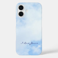 Simple Blue Sky Foto I Liebe Jesus Christlich