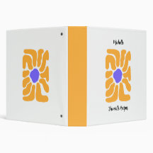 Simple Boho Blume Recipe Binders