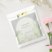 Simple Boho Cactus Line Art Arch Baby Dusche Geschenktütchen (Versiegelt)