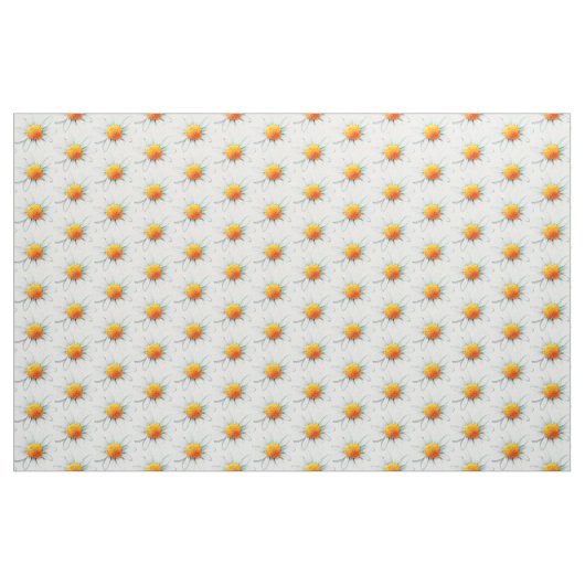 Simple Boho Daisy Pattern Stoff (Yard (91,4 cm))