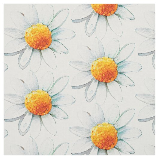 Simple Boho Daisy Pattern Stoff (Muster)