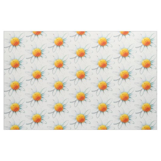 Simple Boho Daisy Pattern Stoff (Fat Quarter (45,7 x 55,9 cm))
