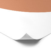 Simple Boho Drawings Boho Chic Ästhetik Bohemisch Poster (Ecke)