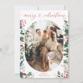 Simple Boho Greenery 1 Foto Weihnachten (Vorderseite)