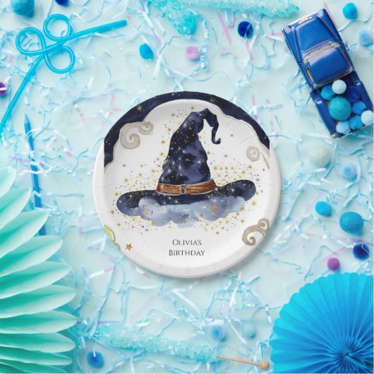 Simple Boho Magic Wizard Geburtstag Pappteller (Party)