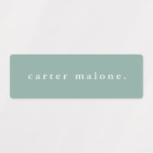 Simple Boho Rainbow Wassersicherer Name Etiketten (Design 2)