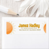 Simple Boho Sun Rücksendeadresse (Insitu)