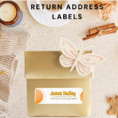 Simple Boho Sun Rücksendeadresse