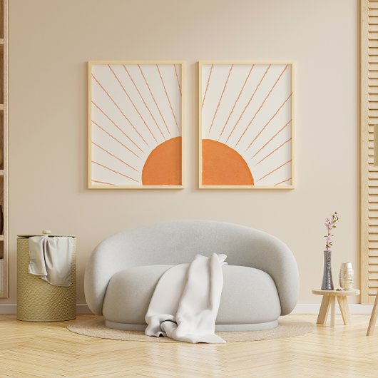 Simple Boho Sunshine Poster