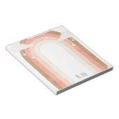 Simple Boho Teacher Notepad Notizblock (angewinkelt)