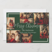 Simple Border Holiday Card Feiertagskarte (Vorderseite)