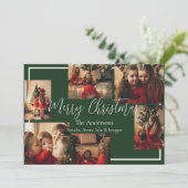 Simple Border Holiday Card Feiertagskarte (Stehend Vorderseite)