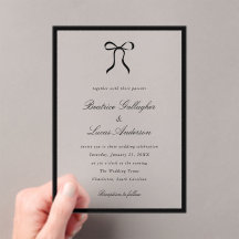 Simple Bow Classic Wedding