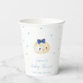 Simple Boy Little Dumpling Baby Dusche Pappbecher (Rückseite)